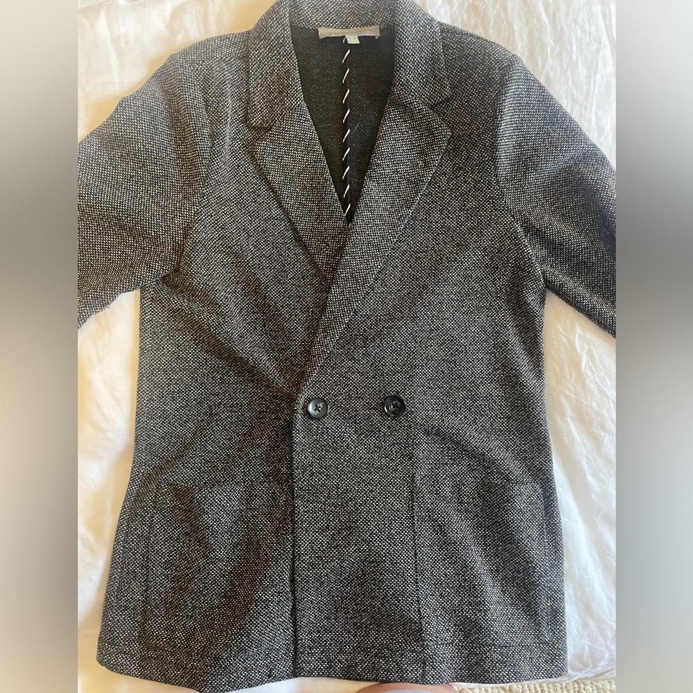 Anthropologie Black and White Blazer